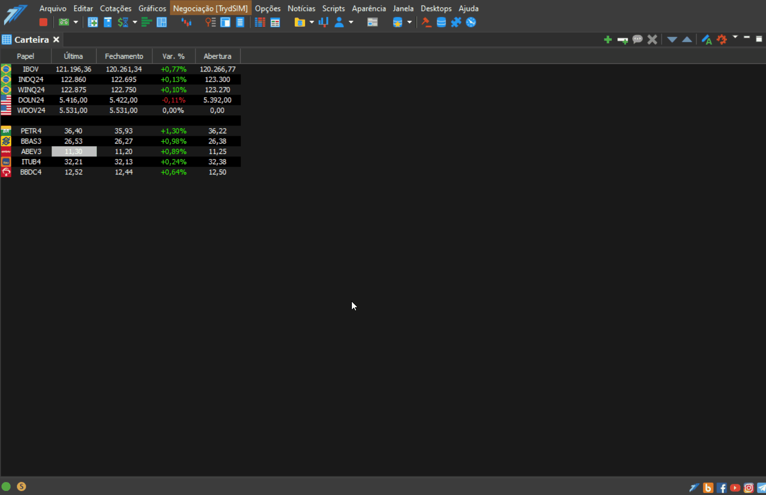 baixando e inserindo script coluna monitor de cotacoes.gif