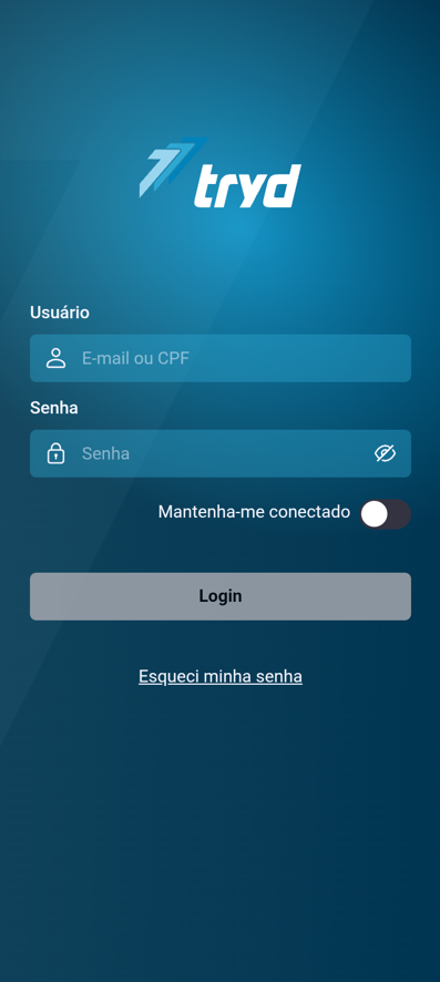 tela inicial trydmobi credenciais de cotacoes.png