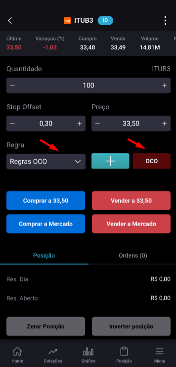 exibindo regra e botao oco no tradepad trydmobi.png