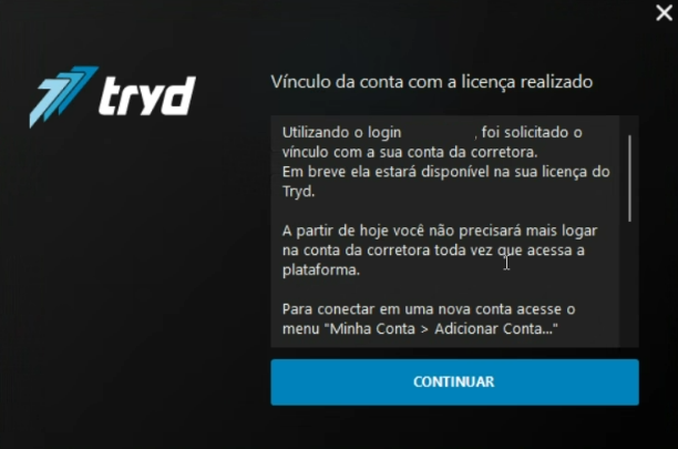 tela de vinculo da conta para o cliente clicar em continuar.png