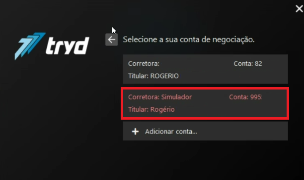 vinculo confirmado destacando a conta de simulacao.png
