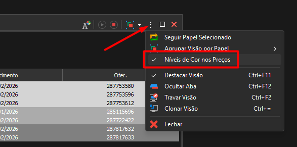 níveis de cores por preço no livros de aluguel tryd.png